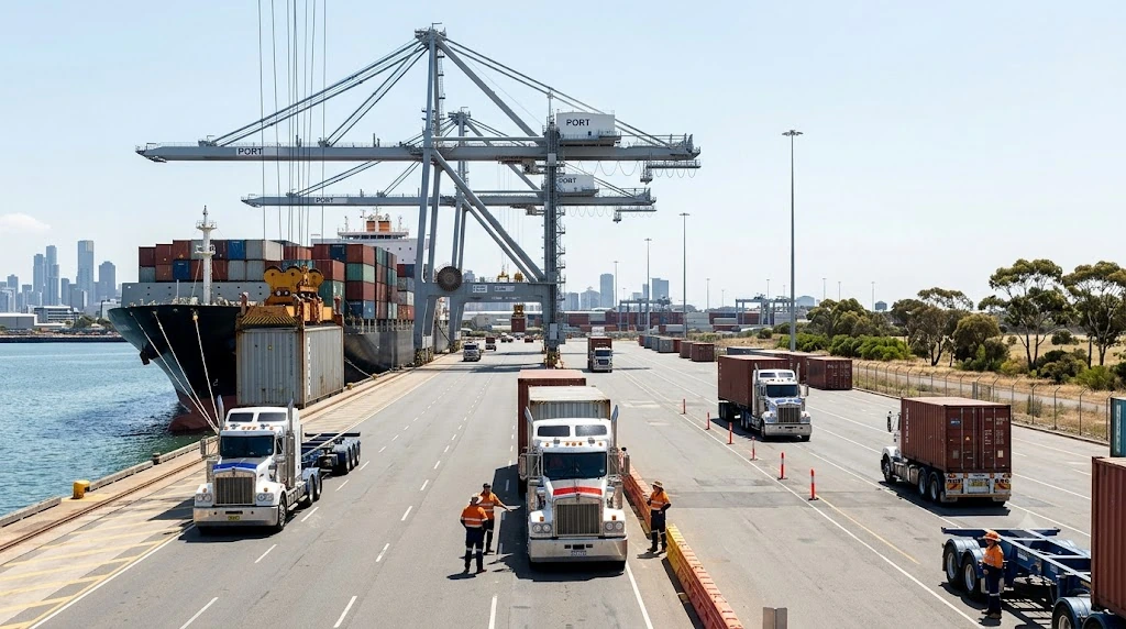 China to Australia